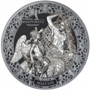 Palau 3 oz DISILLUSION - Queirolo series ETERNAL SCULPTURES-II $20 Silver Coin 2023